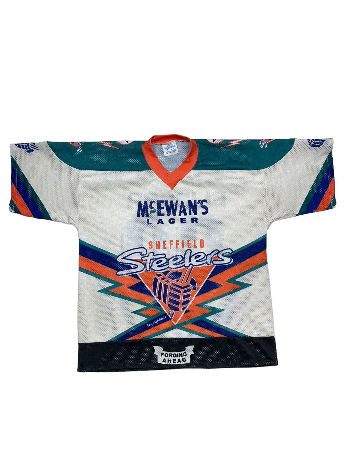 NHL Vintage Sheffield Sceelers #00 Flipper British Hockey Jersey Size US XL / EU 56 / 4 - 1 Thumbnail