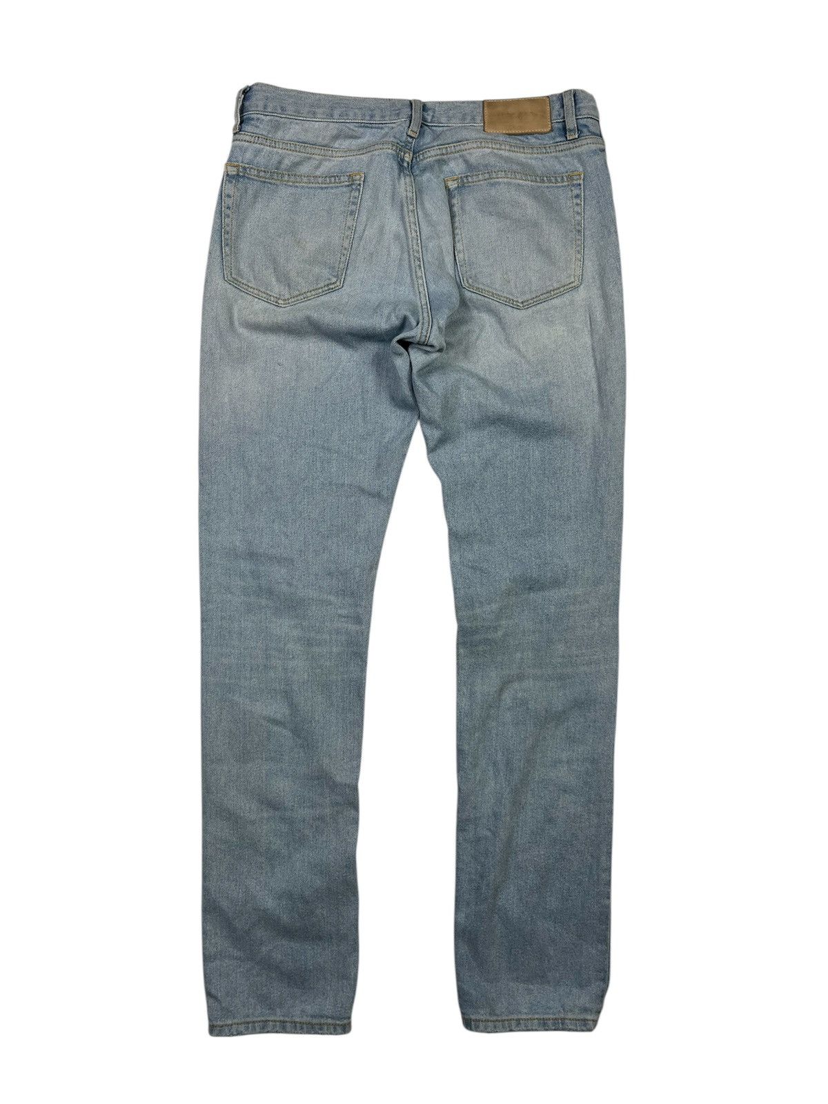 Sandro Sandro Etroit Streetwear Blue Denim Jeans Men’s Size US 31 - 7 Thumbnail