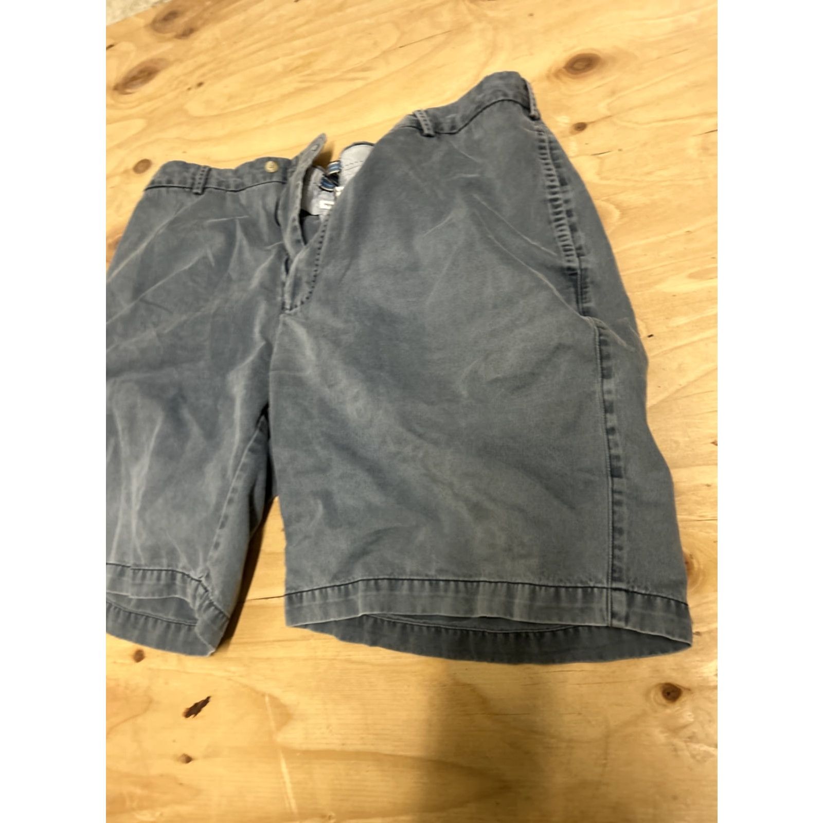 Peter Millar Peter Millar Distressed Blue Khaki Chino Shorts 40 Cotton EUC Mens Shorts Size 40 Regular Blue Distressed Chino Peter Millar EUC Size US 40 / EU 56 - 3 Thumbnail