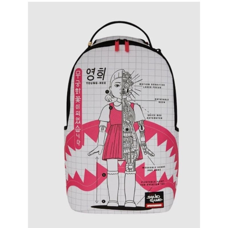 Sprayground SPRAYGROUND - SQUID GAME COLLAB ROBOT GIRL BACKPACK Size ONE SIZE - 1 Thumbnail