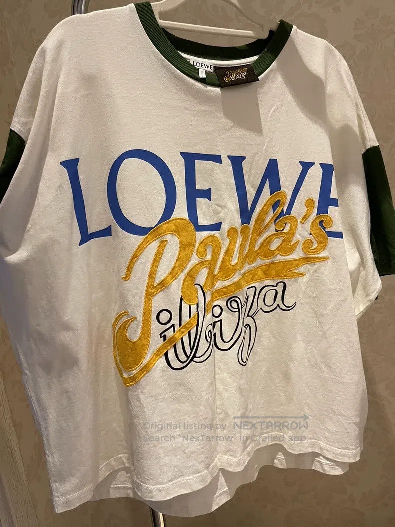 Other Loewe Multicolor embroidered cotton big t-shirt Size S / US 4 / IT 40 - 6 Thumbnail