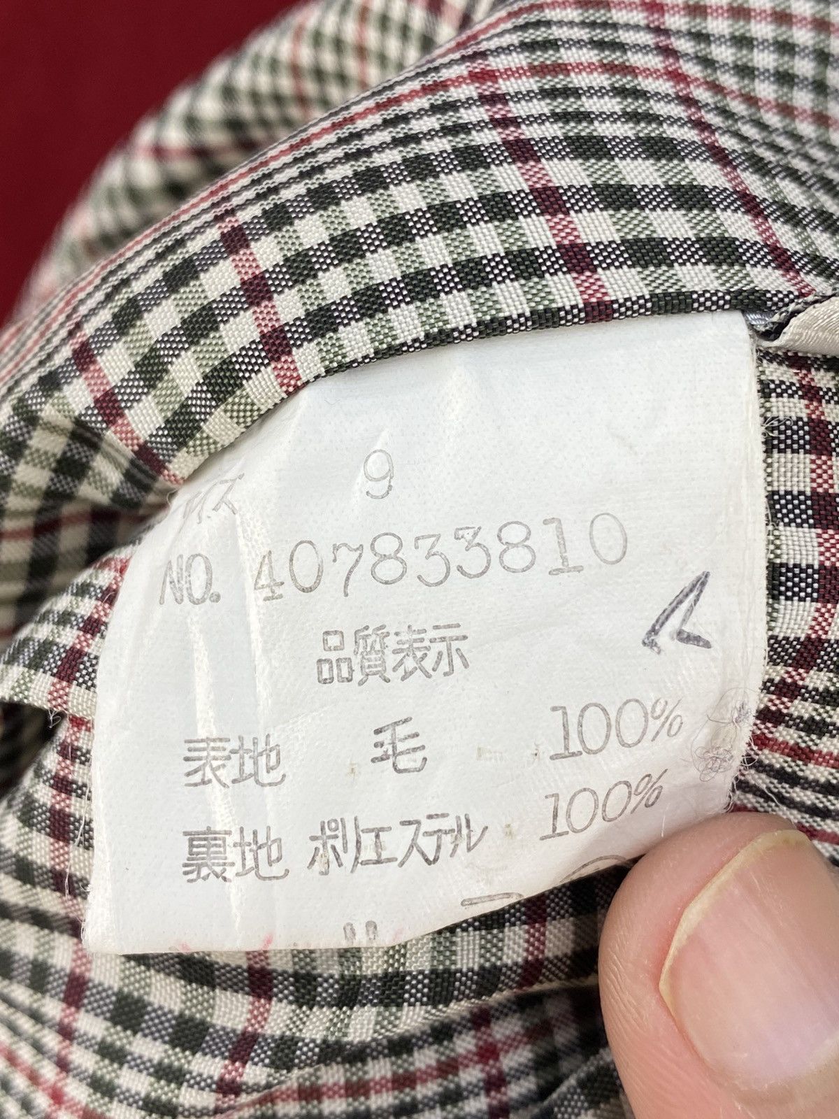 Japanese Brand Vintage Betty’s Blue Shinji Abe Wool Down Jacket Size US M / EU 48-50 / 2 - 14 Thumbnail