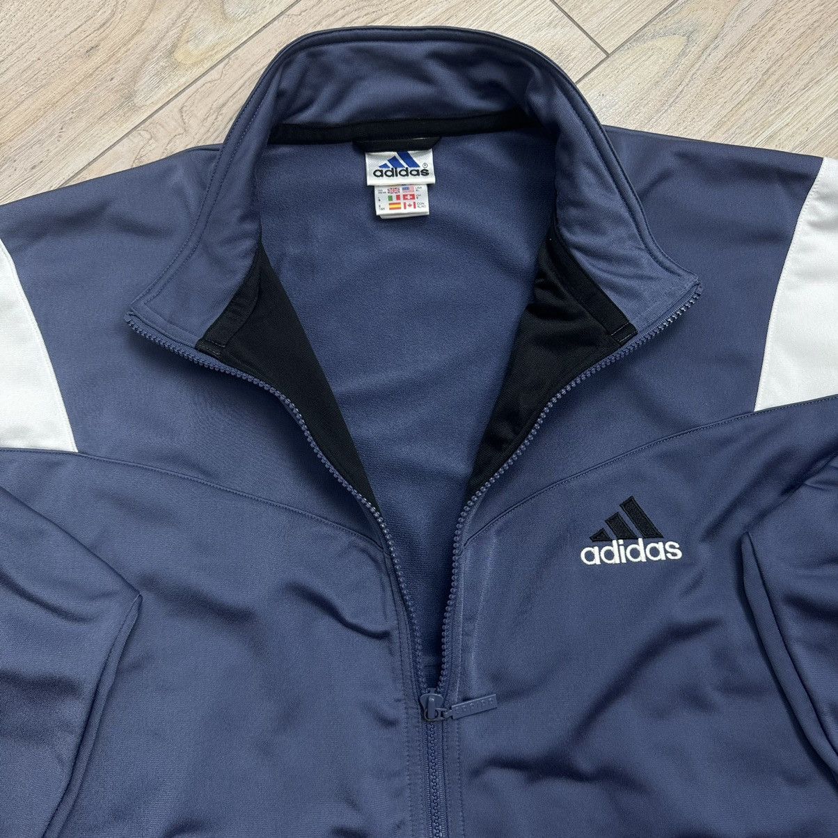 Adidas Vintage 90s Adidas Retro Zip Up Track Jacket Size US XL / EU 56 / 4 - 8 Thumbnail
