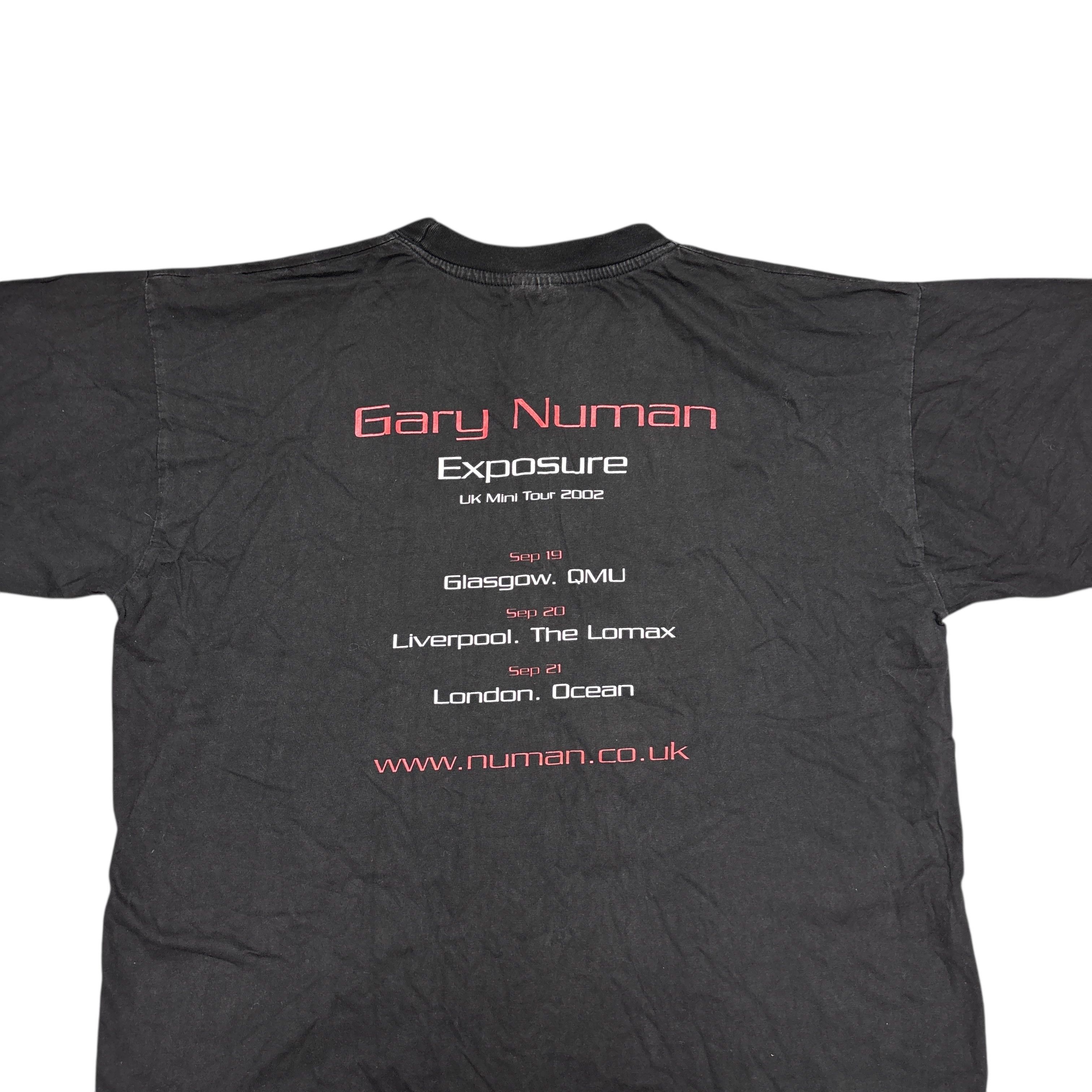 Band Tees 2002 Gary Numan Shirt Band Tee Bauhaus Talking Heads Gothic Size US XL / EU 56 / 4 - 10 Thumbnail