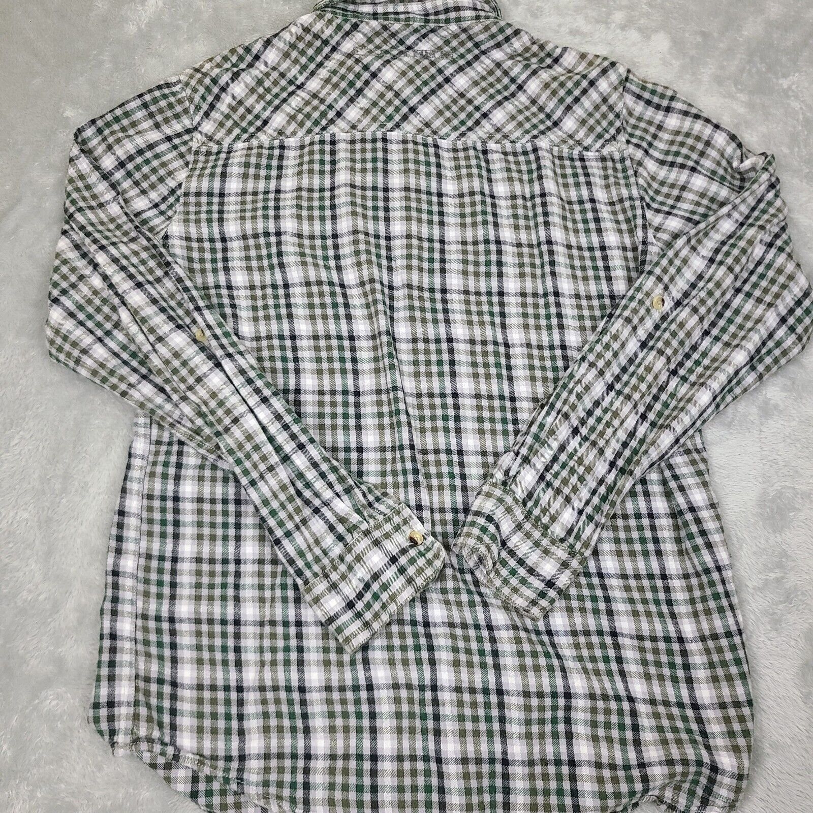 Vintage Triple Five Soul Plaid Long Sleeve Button Up Size Medium Size US M / EU 48-50 / 2 - 7 Thumbnail