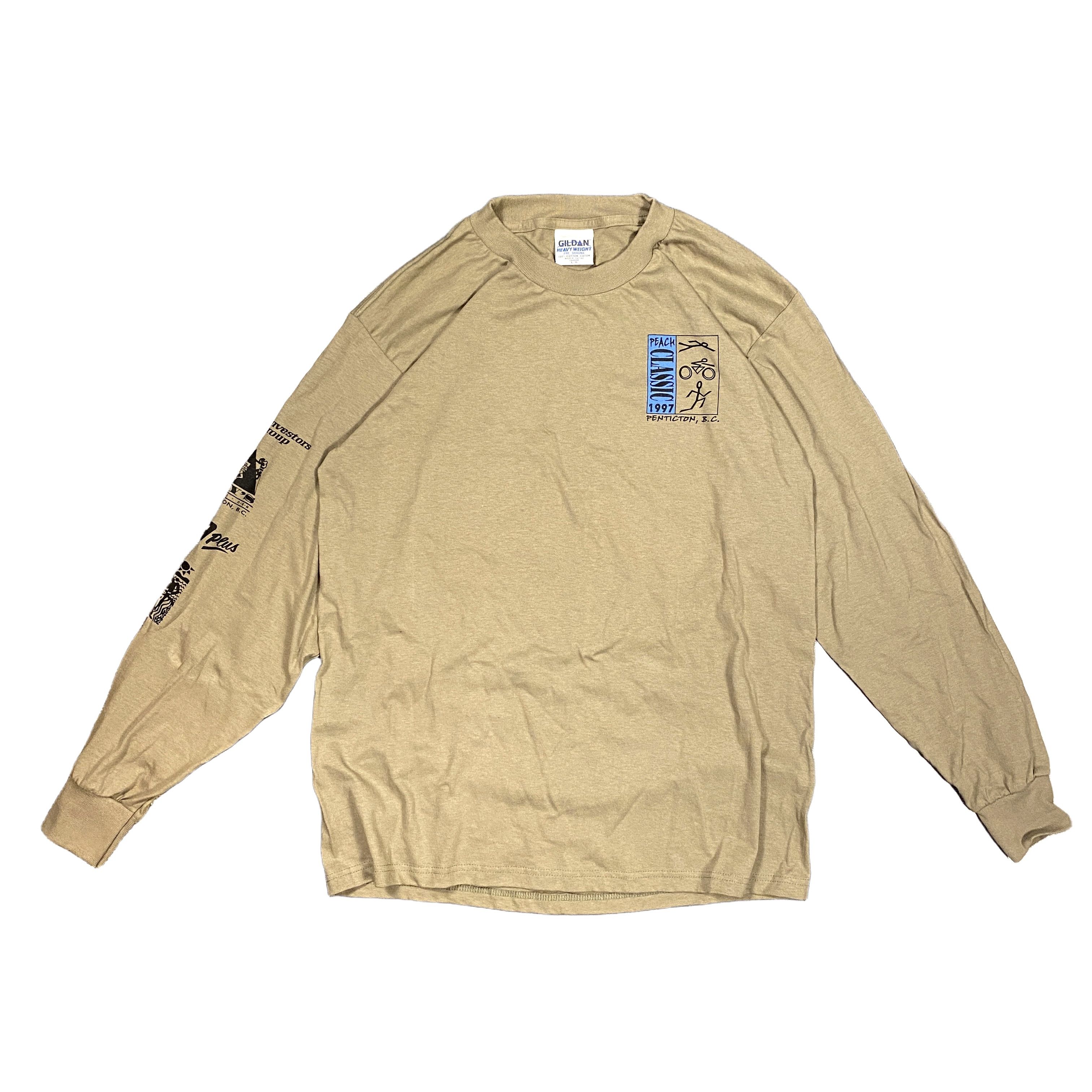 Vintage Vintage Peach Classic Triathlon 1997 Long Sleeve Tee L Size US L / EU 52-54 / 3 - 2 Thumbnail
