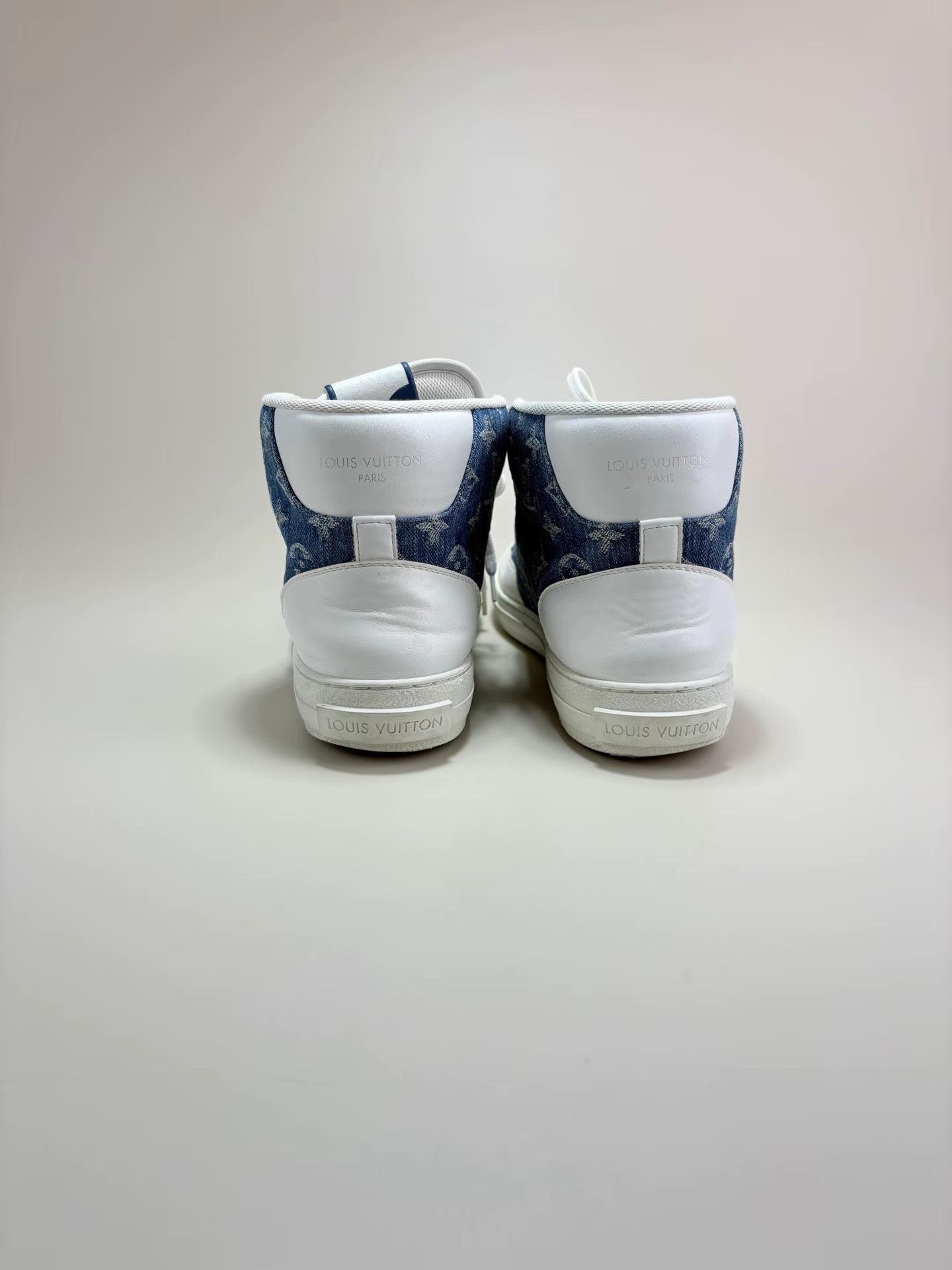 Louis Vuitton LOUIS VUITTON LV CHARLIE Denim High-Top Sneakers Size US 9 / EU 42 - 3 Thumbnail