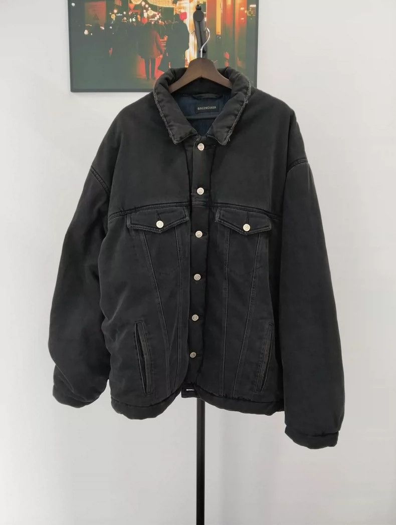 Balenciaga Balenciaga Cotton-padded jacket coat Size US S / EU 44-46 / 1 - 1 Thumbnail