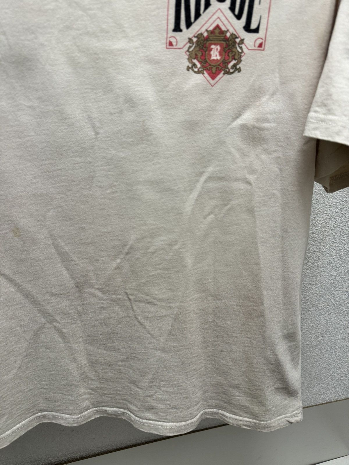 Rhude Rhude big logo t-shirt Xl sz made in usa MADEINUSA Size US XL / EU 56 / 4 - 6 Thumbnail