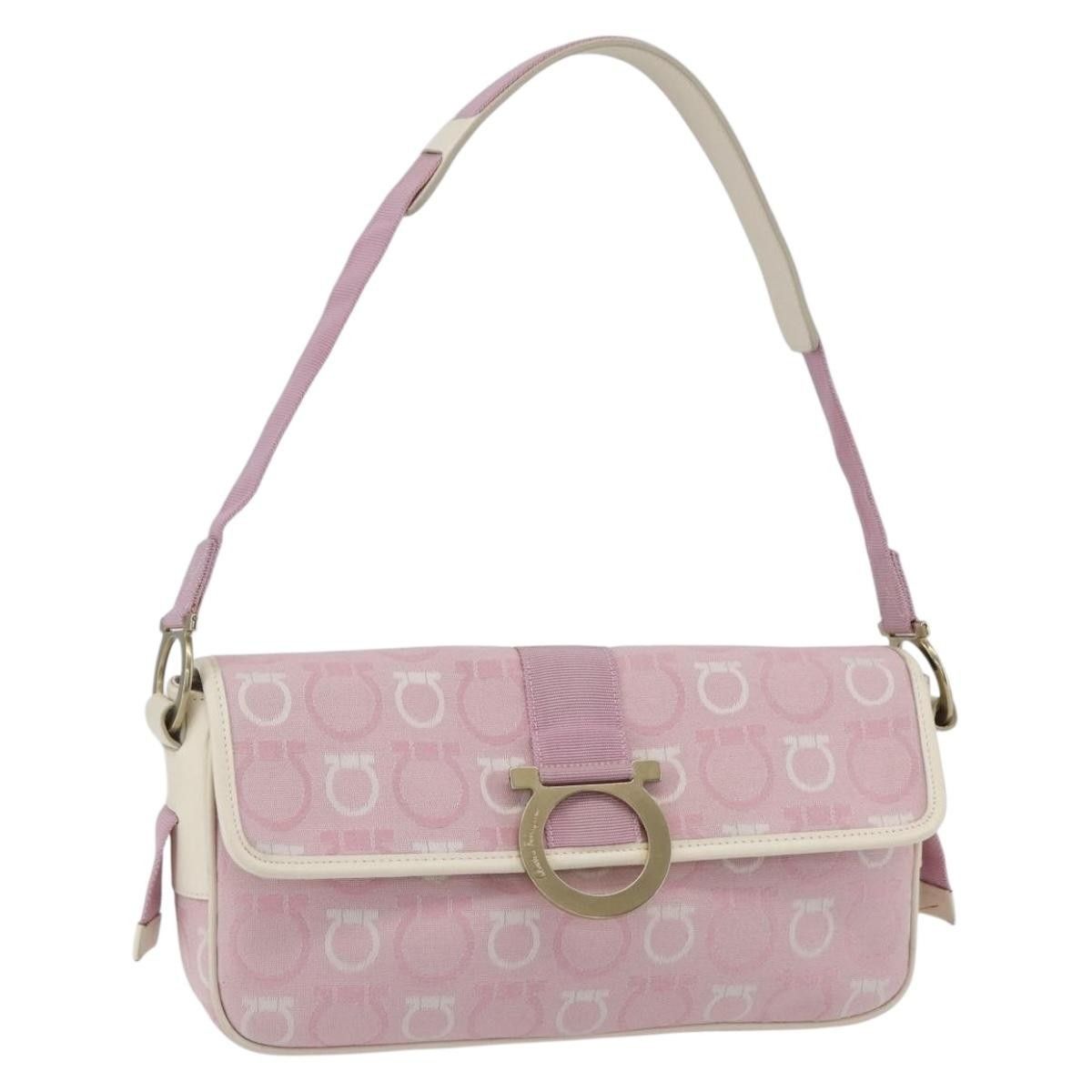 Salvatore Ferragamo Salvatore Ferragamo Gancini Canvas Size ONE SIZE - 1 Thumbnail
