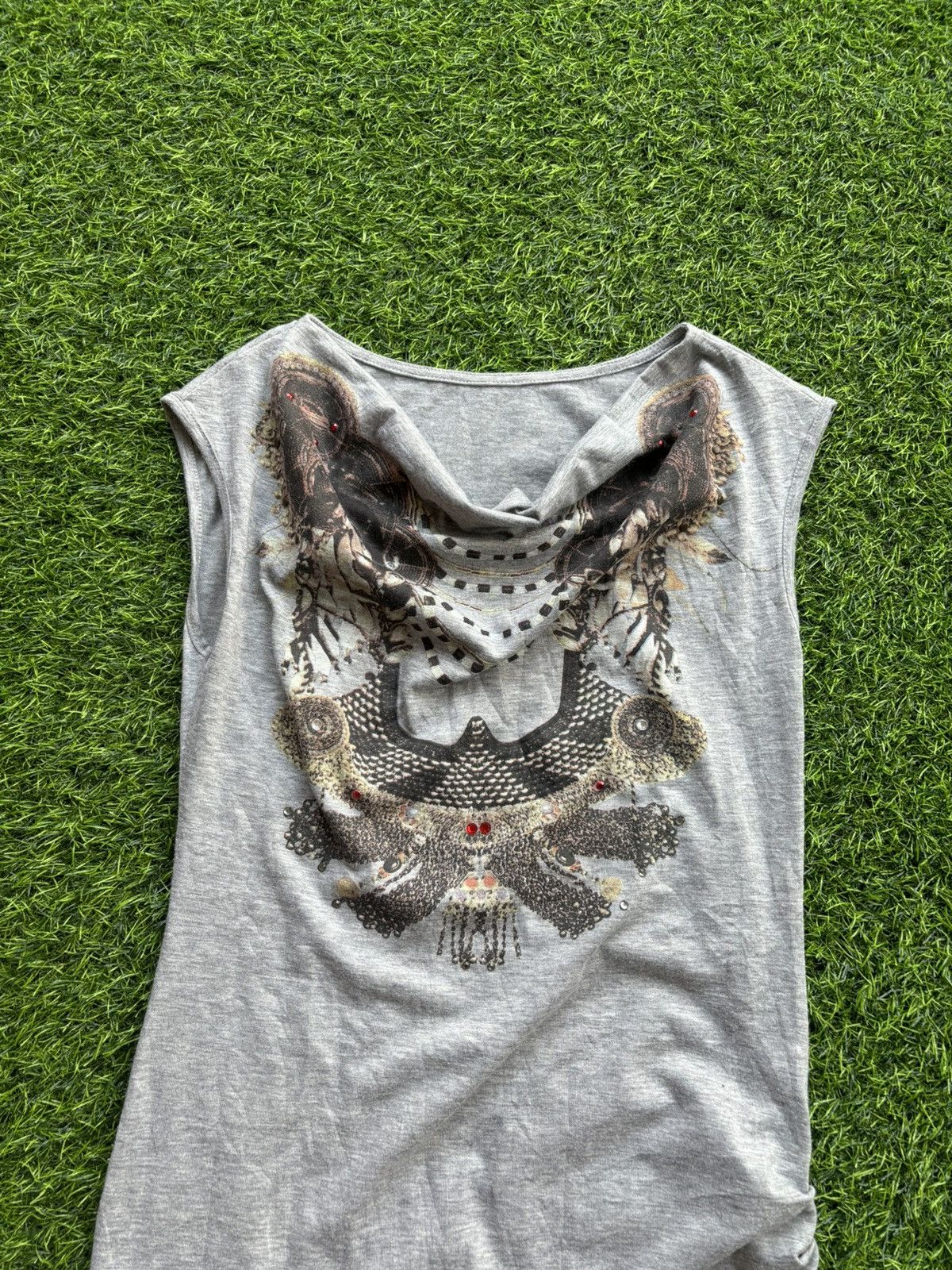 Hysteric Glamour Y2k Opium Women's Punk Style Tank tops Size M / US 6-8 / IT 42-44 - 6 Thumbnail