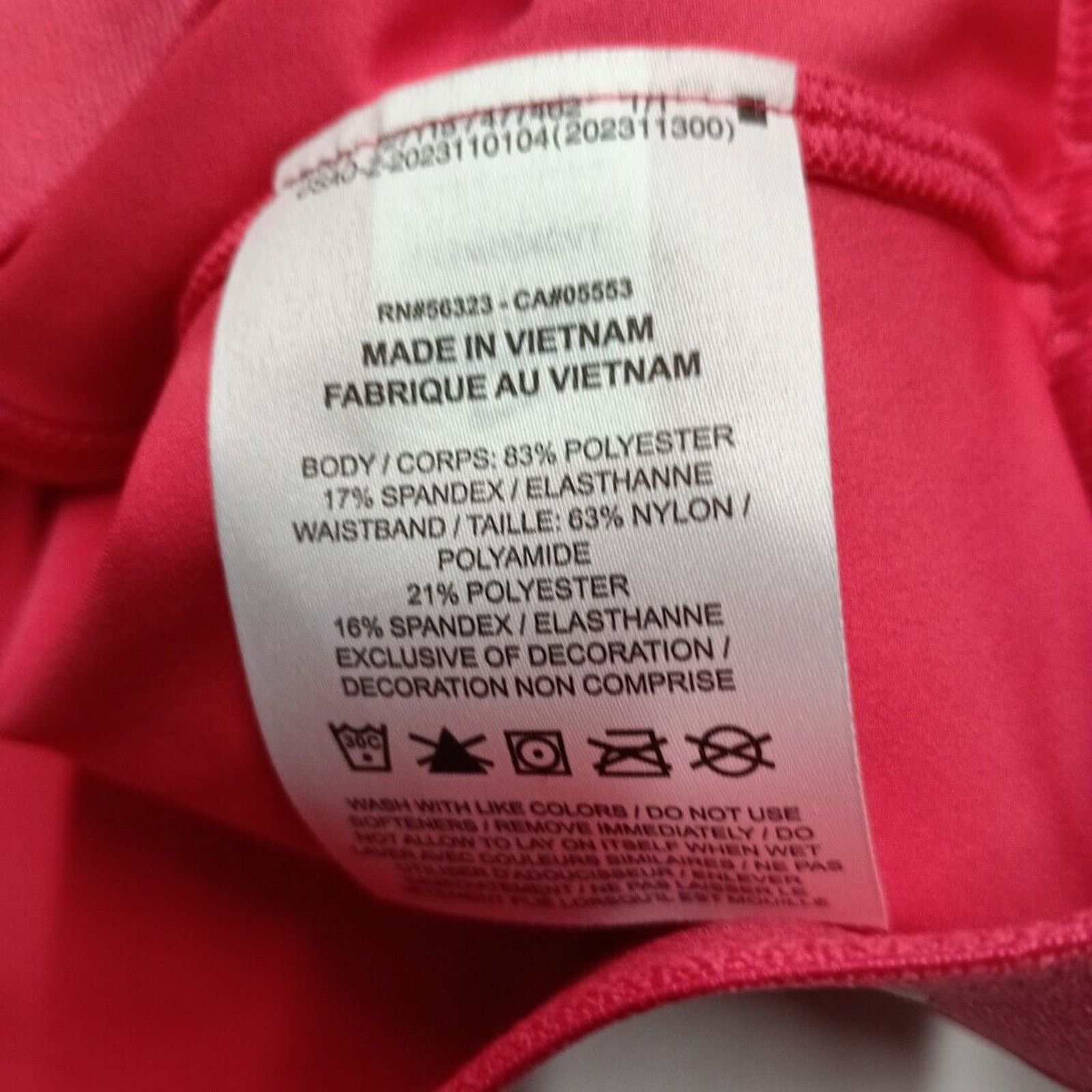 Nike Nike Pro Dri-FIT CropTank Top Women's Size L Pink Tight Fit Size L / US 10 / IT 46 - 7 Thumbnail