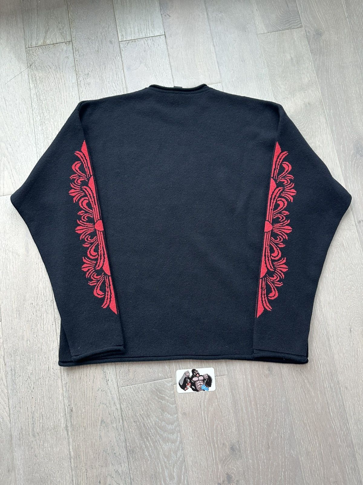 Chrome Hearts Chrome Hearts Triple Cross Patch Cashmere Sweater Size US XL / EU 56 / 4 - 3 Thumbnail