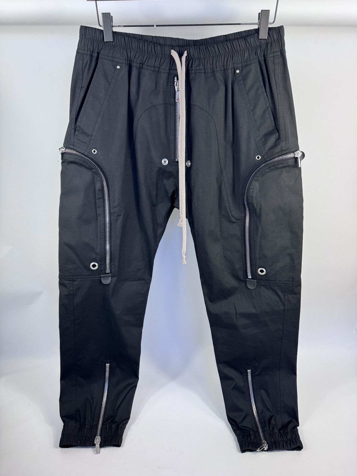 Rick Owens ZIP DETAILED CARGO PANTS Size US 36 / EU 52 - 1 Thumbnail