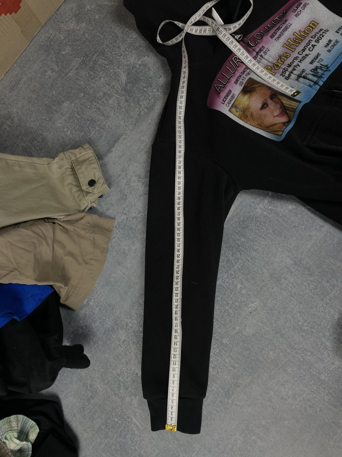HMDD Allure County Paris Hilton black zip hoodie Size S / US 4 / IT 40 - 6 Thumbnail