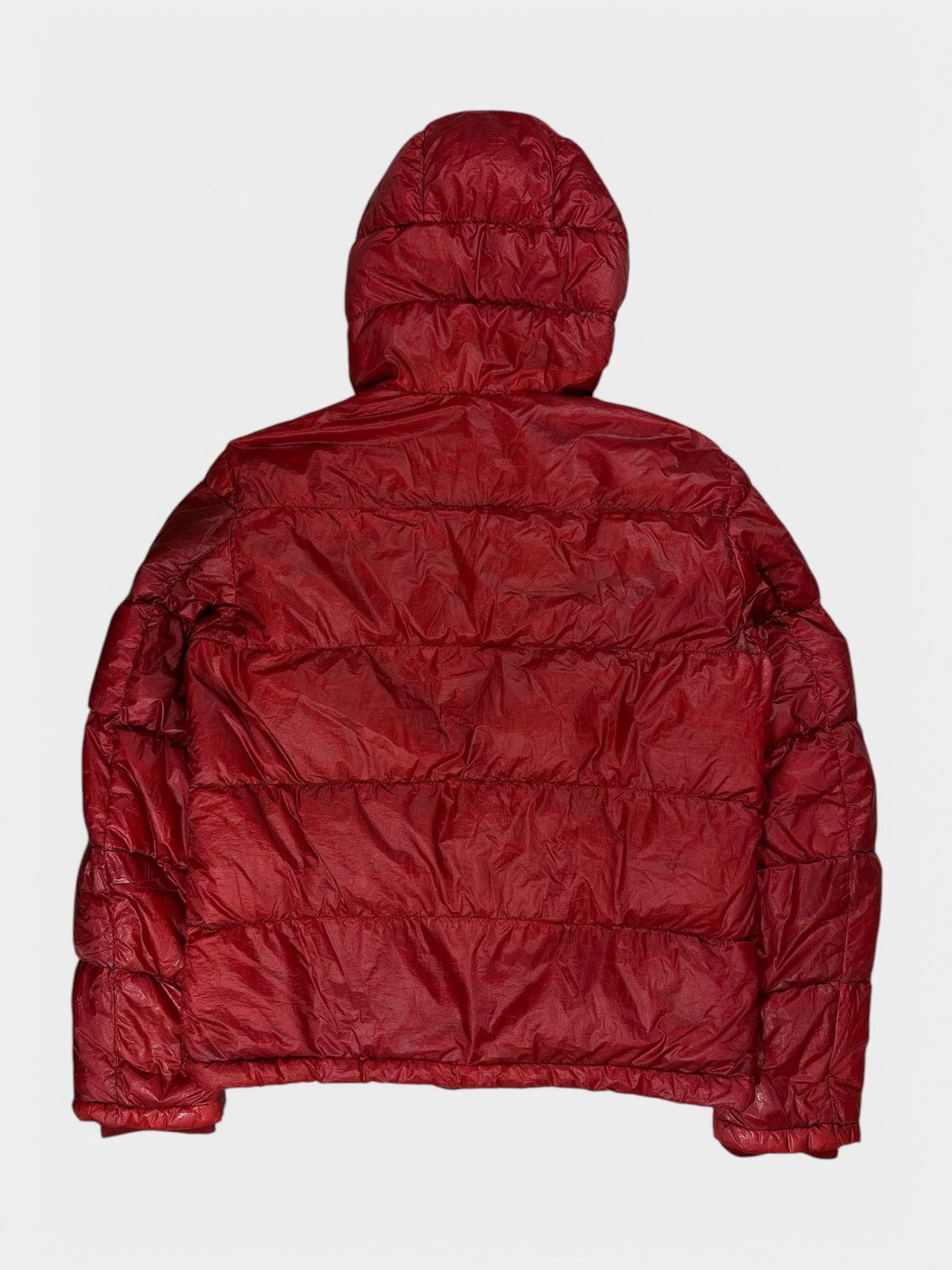 Stone Island Stone Island - AW11 Red Puffer / Down Jacket Size US L / EU 52-54 / 3 - 2 Thumbnail