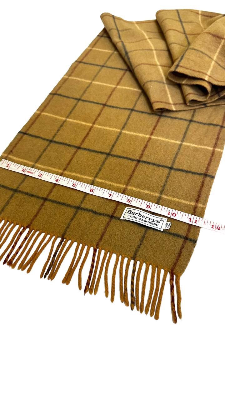 Burberry Burberrys Vintage CASHMERE Scarf / Muffler Size ONE SIZE - 8 Thumbnail