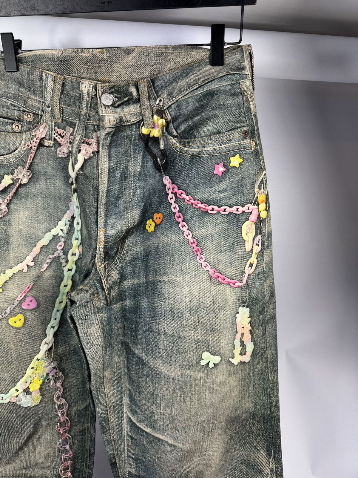 Acne Studios Loose fit jeans 1981F Mid Blue Size US 30 / EU 46 - 3 Thumbnail