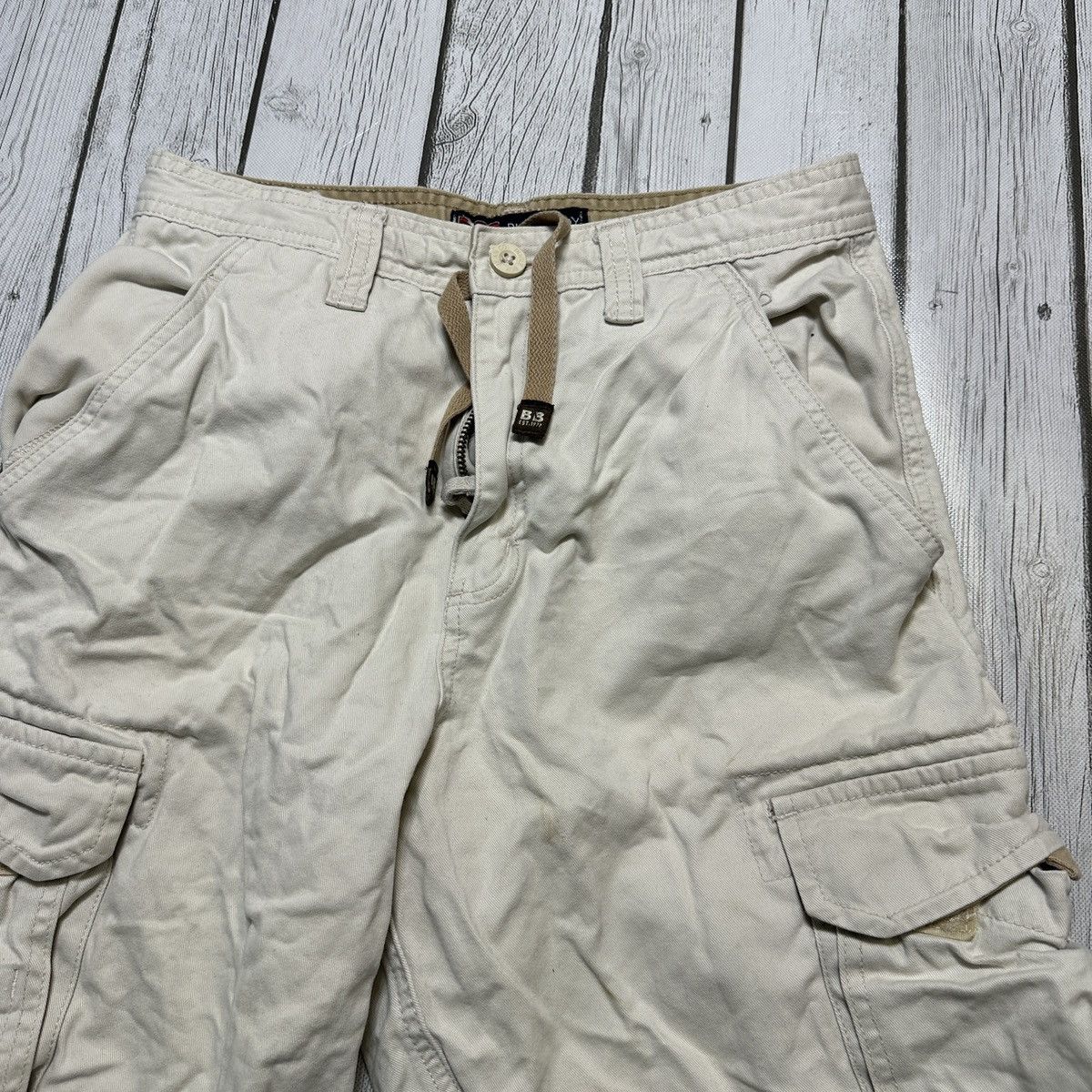 Bugle Boy × Vintage Vintage Bugle Boy cargo shorts Size US 30 / EU 46 - 3 Thumbnail