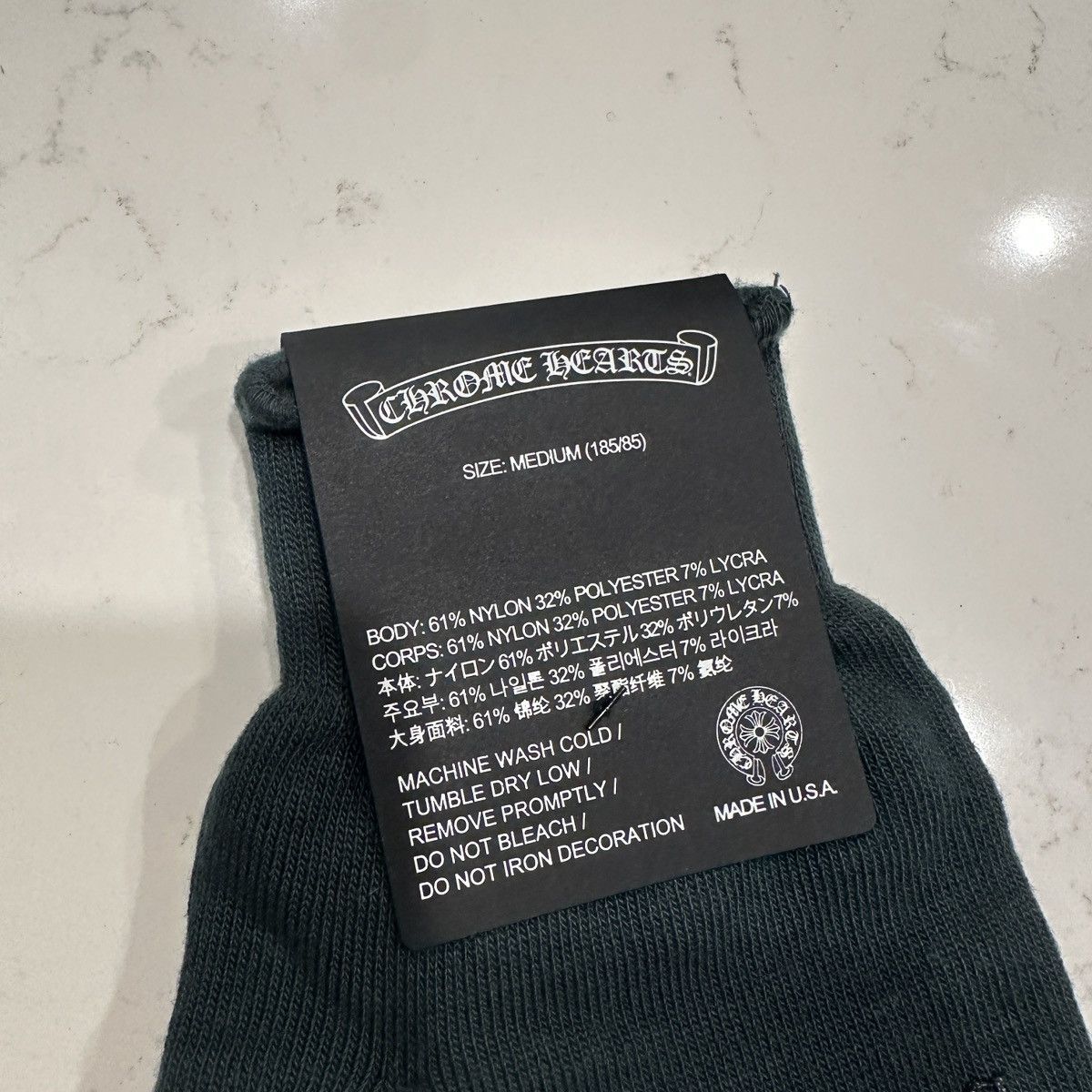 Chrome Hearts CHROME HEARTS WORK GLOVES M Size ONE SIZE - 4 Thumbnail