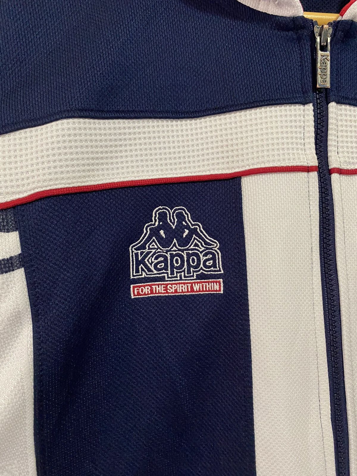 Kappa × Vintage Vintage Kappa Big Logo Colour Block Hooded Jacket Size US M / EU 48-50 / 2 - 4 Thumbnail