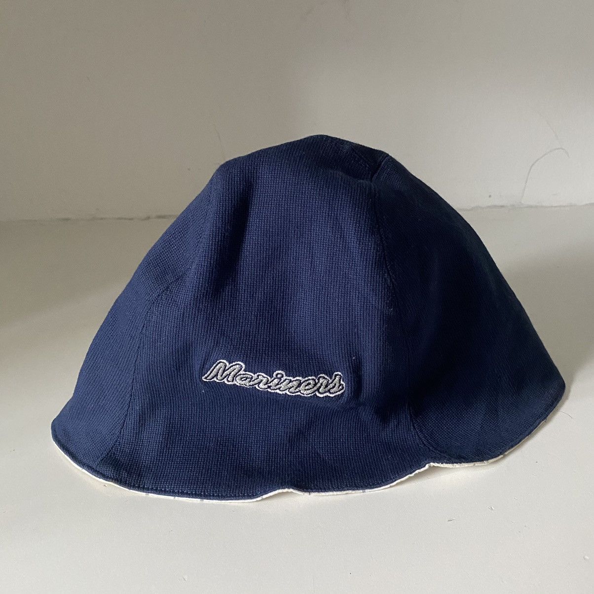 MLB × Nike × Vintage Vintage Nike Mariners Reversible Monogram Bucket Hat Size ONE SIZE - 3 Thumbnail