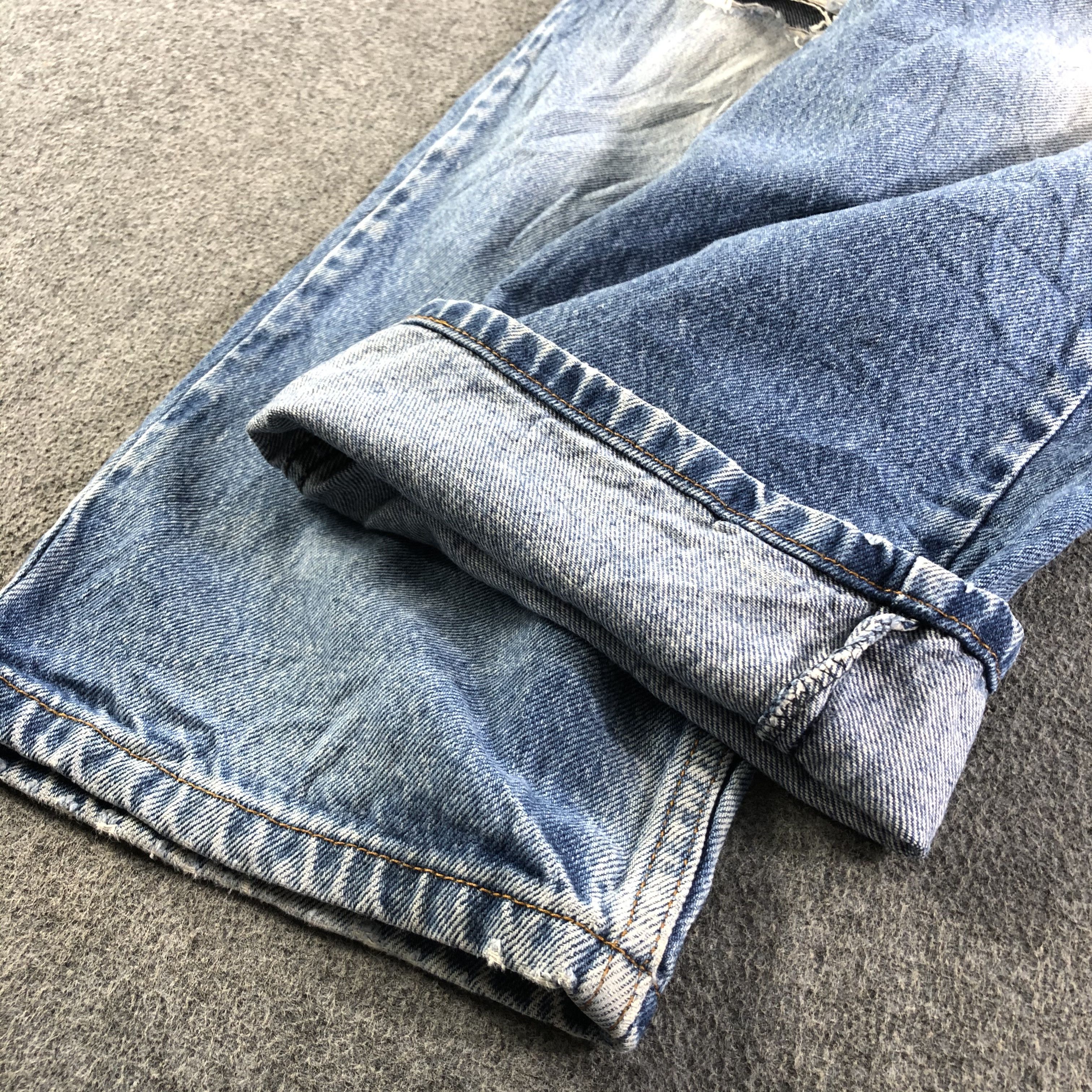 Levi's Vintage Blue Wash Levis 550 Jeans-J3358 Size US 34 / EU 50 - 7 Thumbnail