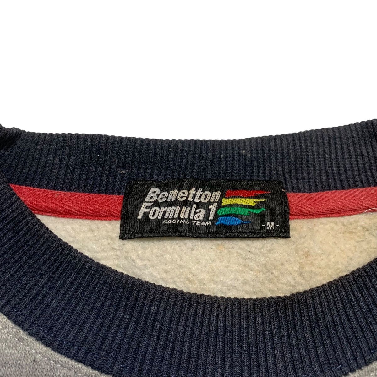 Benetton Vintage Benetton Formula 1 Racing Team Sweatshirt Size US M / EU 48-50 / 2 - 6 Thumbnail