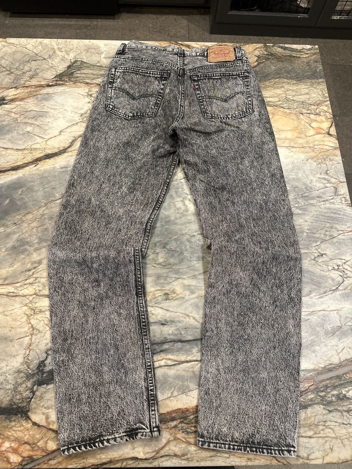 Levi's Black faded Levis 501 Size US 31 - 3 Thumbnail