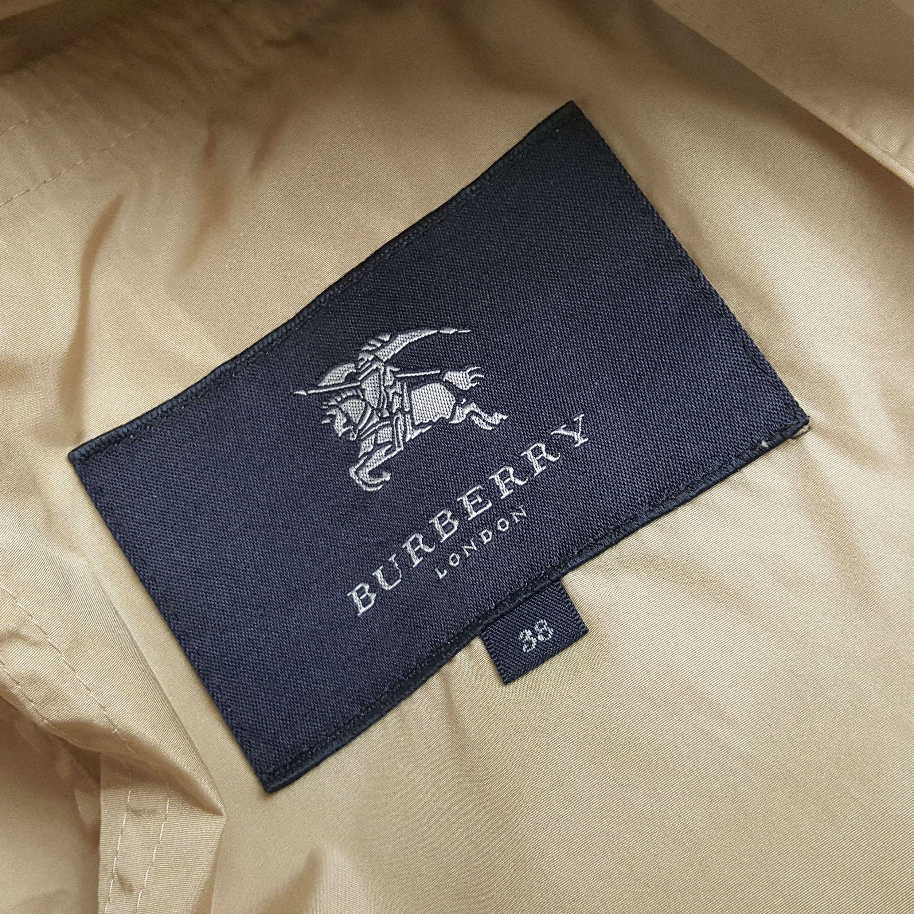 Burberry × Vintage Vintage BURBERRY LONDON Fashion Brand Hoodies Jacket Size US L / EU 52-54 / 3 - 5 Thumbnail