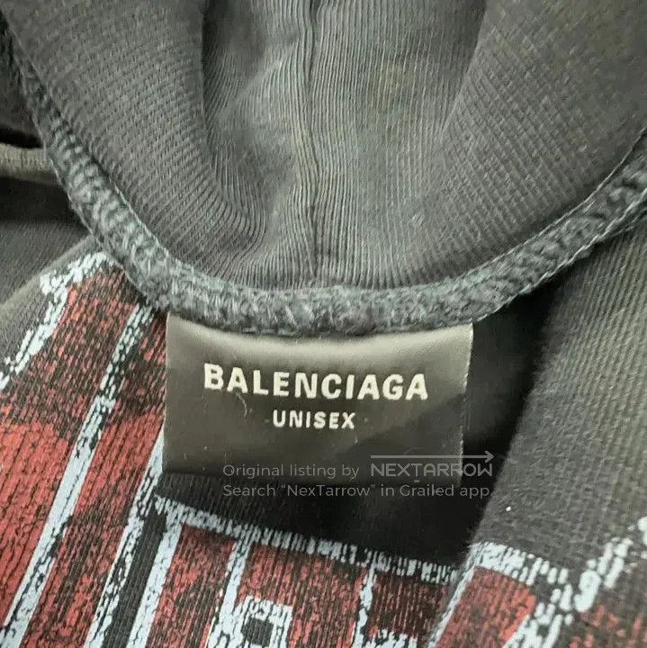 Balenciaga Balenciaga Graphic Hooded Sweatshirt for All Genders. Size US M / EU 48-50 / 2 - 6 Thumbnail
