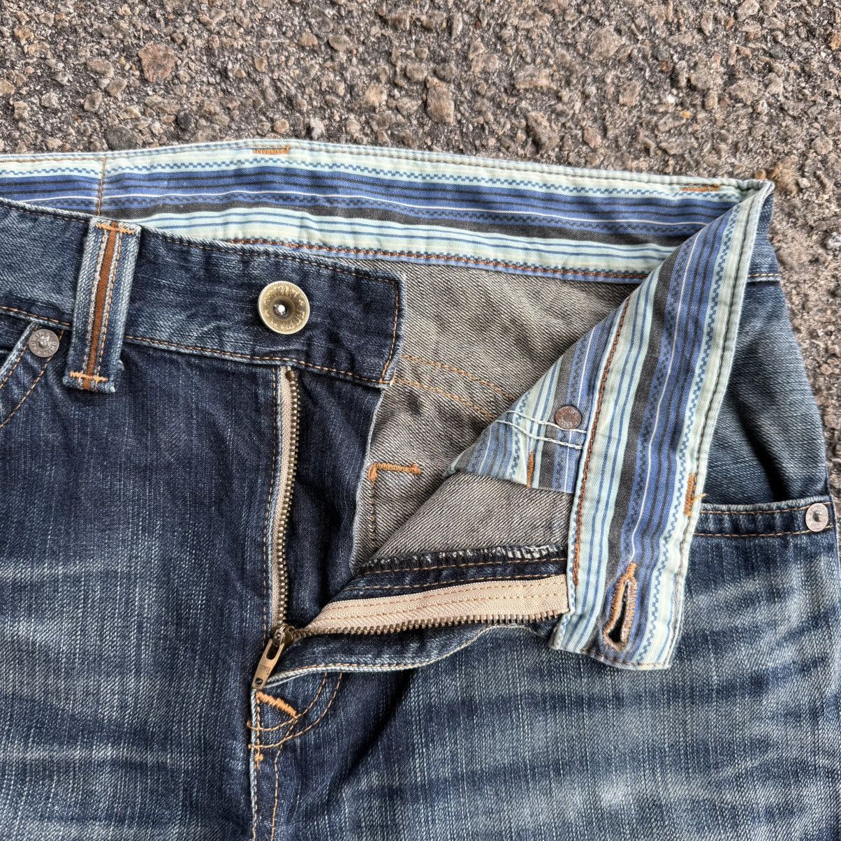 Edwin VINTAGE EDWIN RIPPEP KNEE FADED JEAN DENIM PANTS Size US 32 / EU 48 - 8 Thumbnail