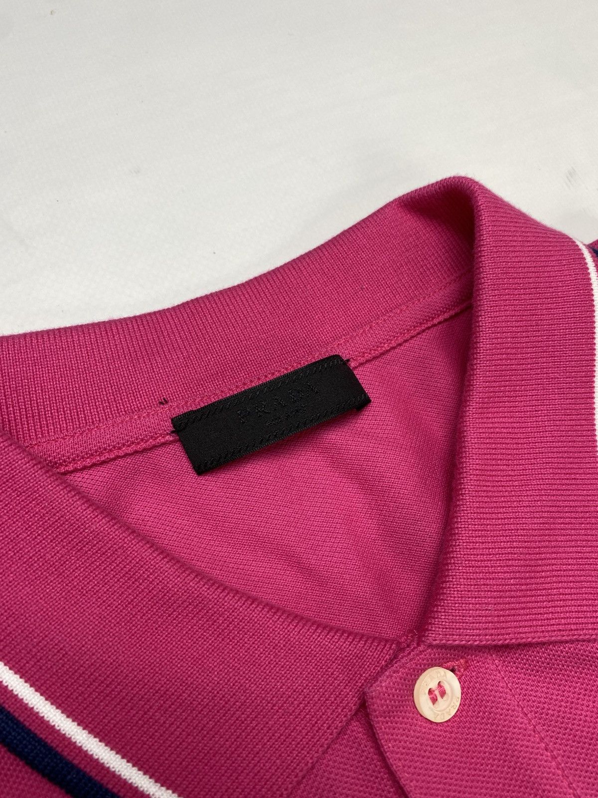 Prada Prada Pink Polo Size US L / EU 52-54 / 3 - 5 Thumbnail
