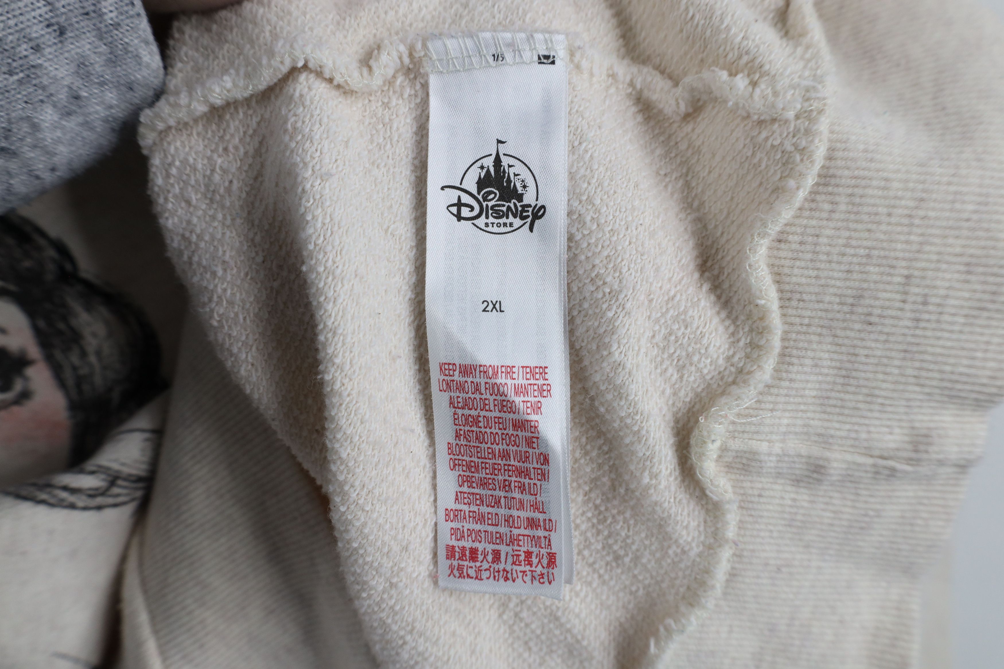 Disney × Vintage Vintage Disney of Snow White Movie Crewneck Sweatshirt Beige Size XXL / US 16-18 / IT 52-54 - 9 Thumbnail