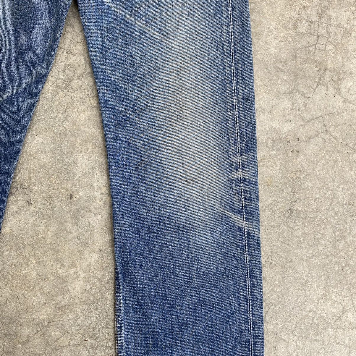 Levi's Size 32x35 Vintage Levis 501 Faded Stonewashed Blue Jeans Size US 32 / EU 48 - 5 Thumbnail