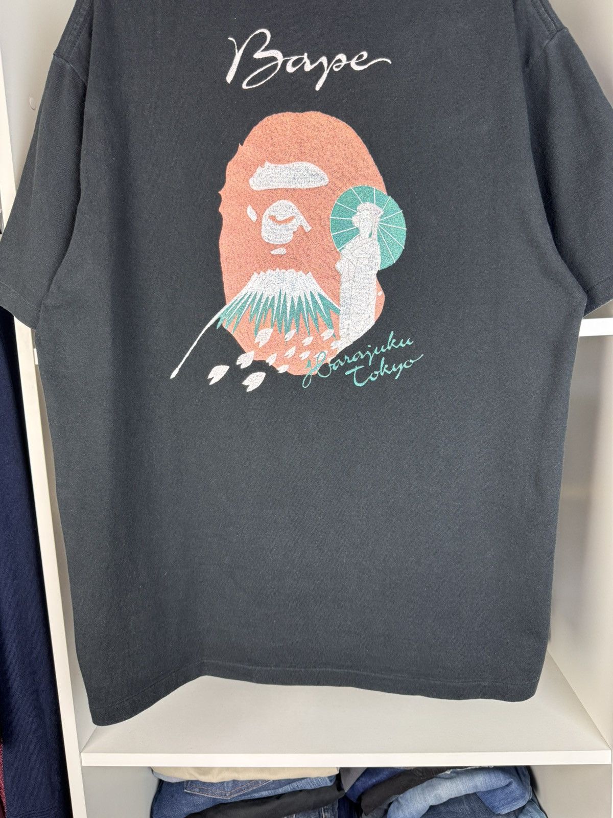 Bape Bape A Bathing Ape Harajuku Tokyo T-shirt Made in Japan Size US XL / EU 56 / 4 - 23 Thumbnail