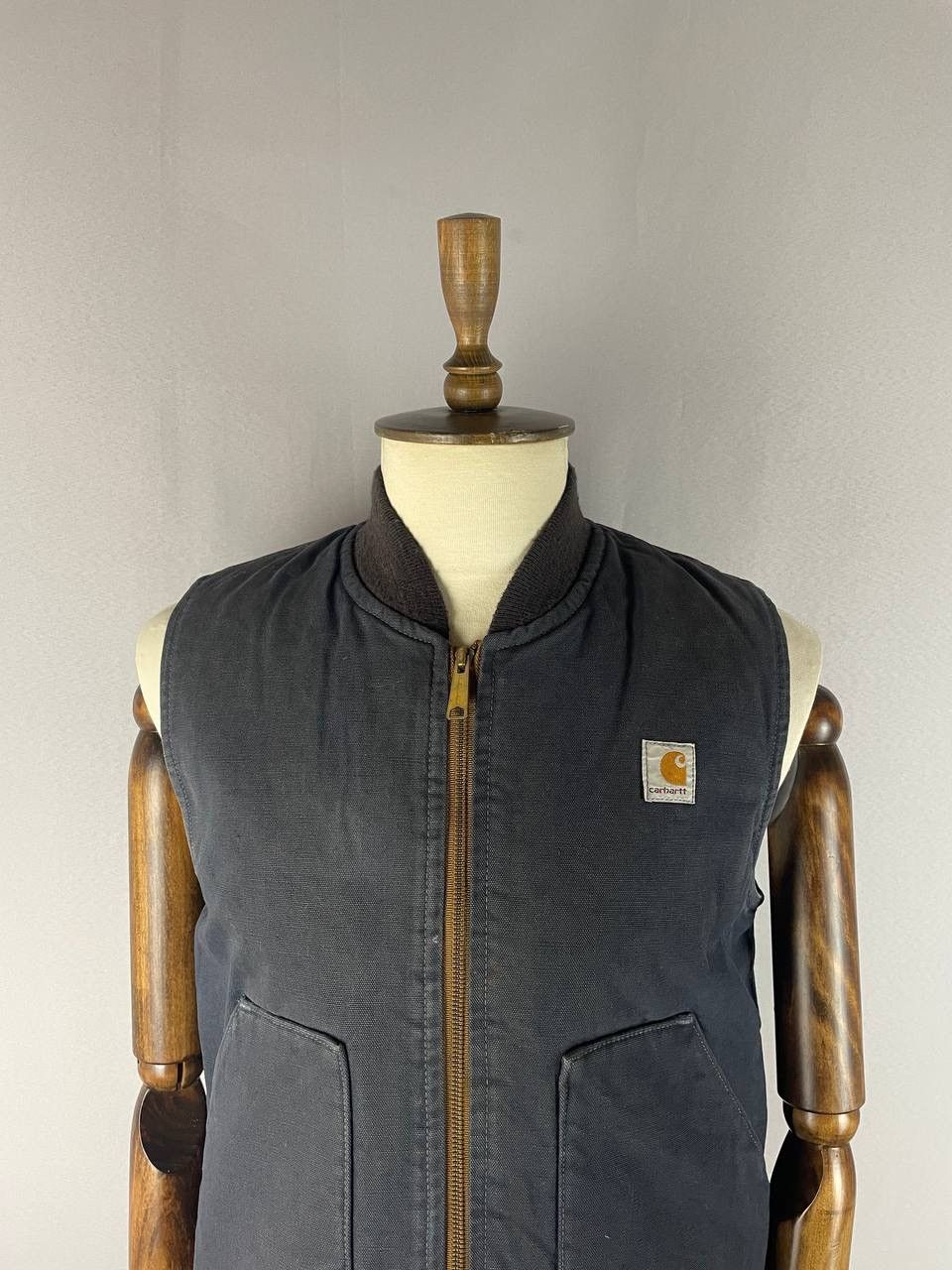 Carhartt Carhartt Vest Vintage Workwear Black Size US S / EU 44-46 / 1 - 2 Thumbnail