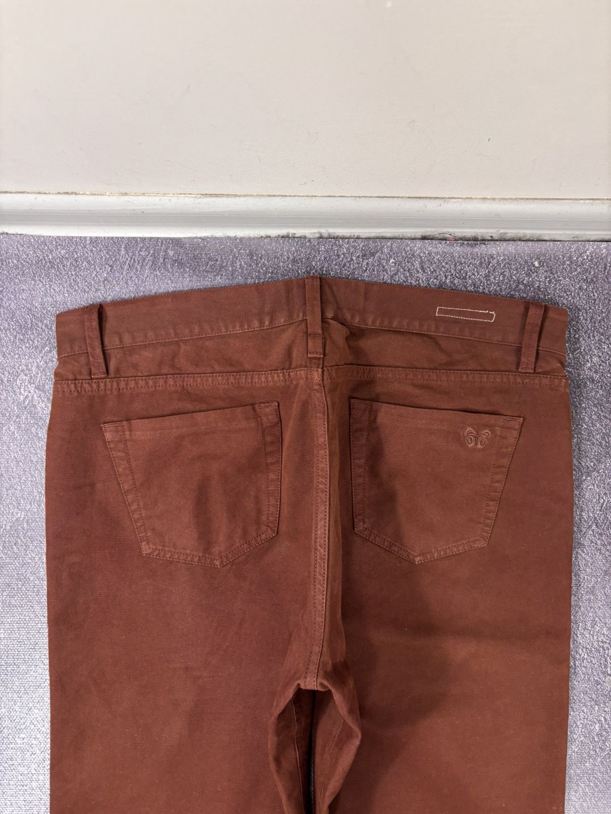 Bottega Veneta Bottega Veneta Men’s Relaxed Loose Fit Coral Brown Jeans Size US 36 / EU 52 - 16 Thumbnail