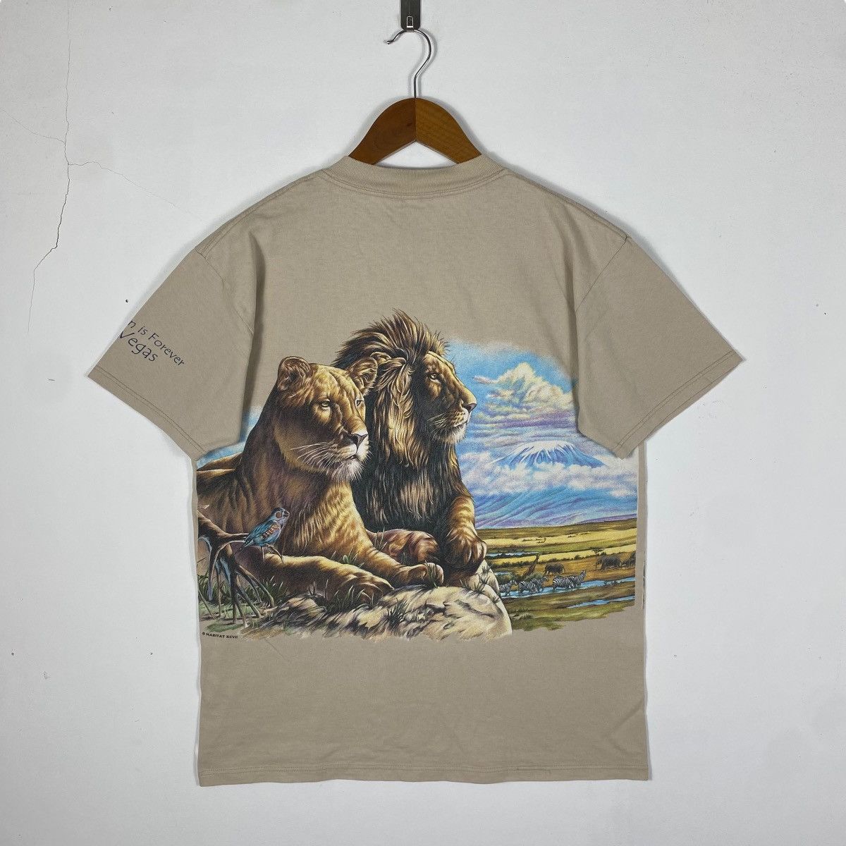 Habitat × Vintage Vintage 90's HABITAT Extinction Is Forever Las Vegas Lions Size US M / EU 48-50 / 2 - 5 Thumbnail