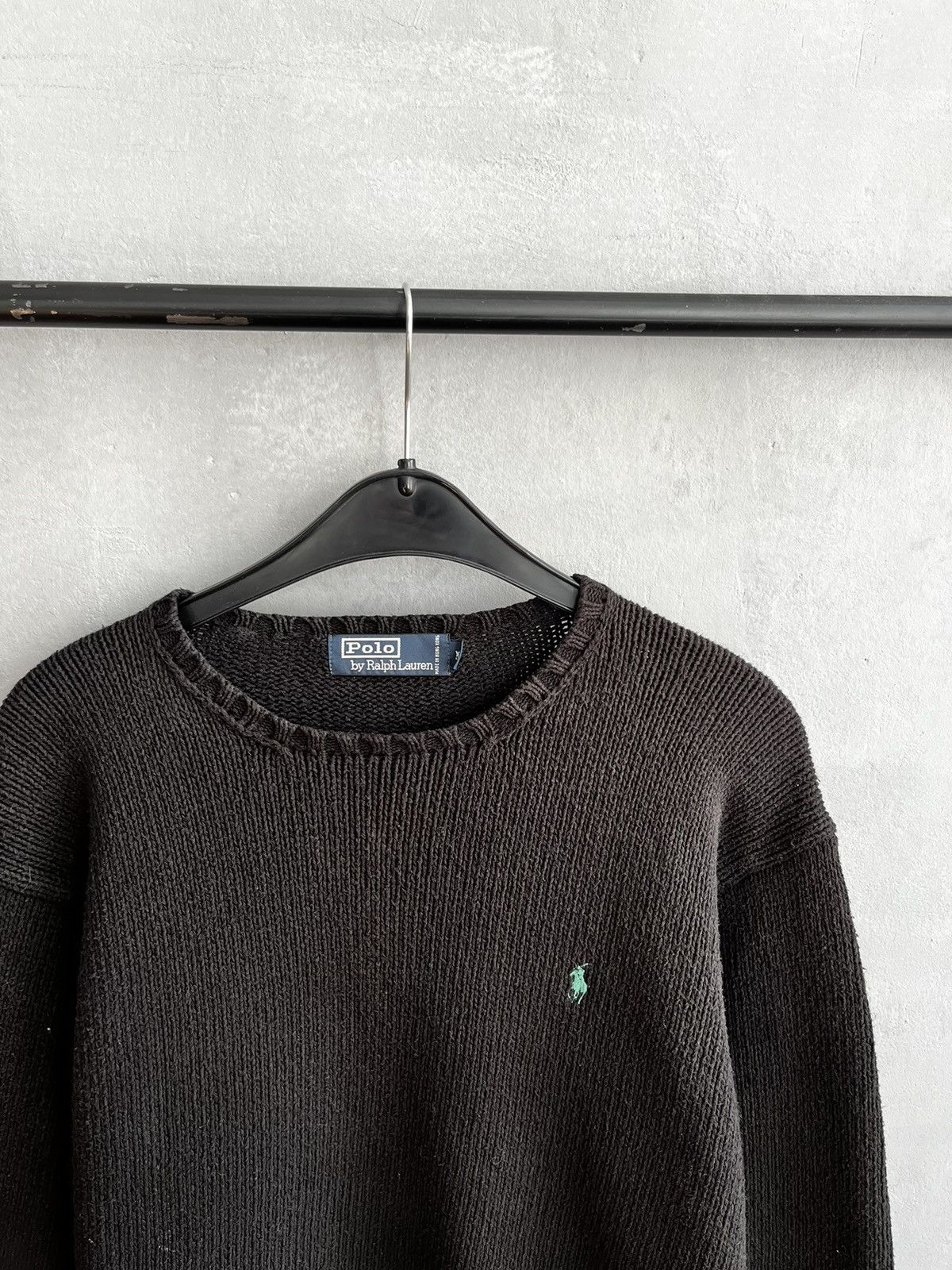 Ralph Lauren × Vintage Ralph Lauren black swear vintage size M Size US M / EU 48-50 / 2 - 5 Thumbnail
