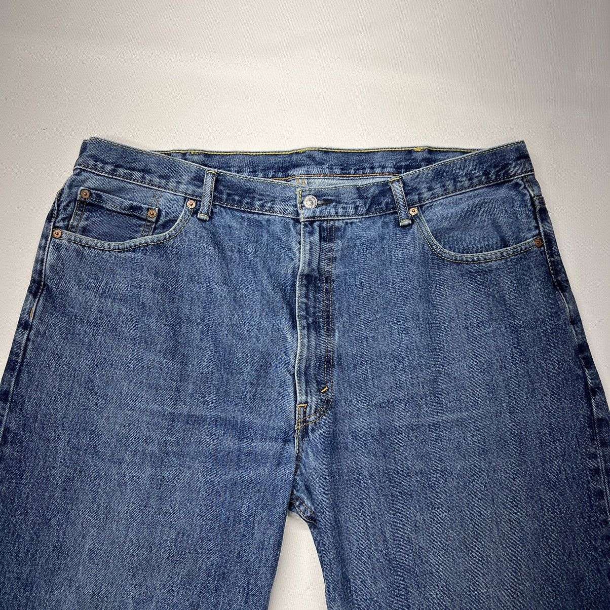 Levi's Levis 550 Jeans Blue Relaxed Fit Pants Denim Regular Size US 44 / EU 60 - 4 Thumbnail
