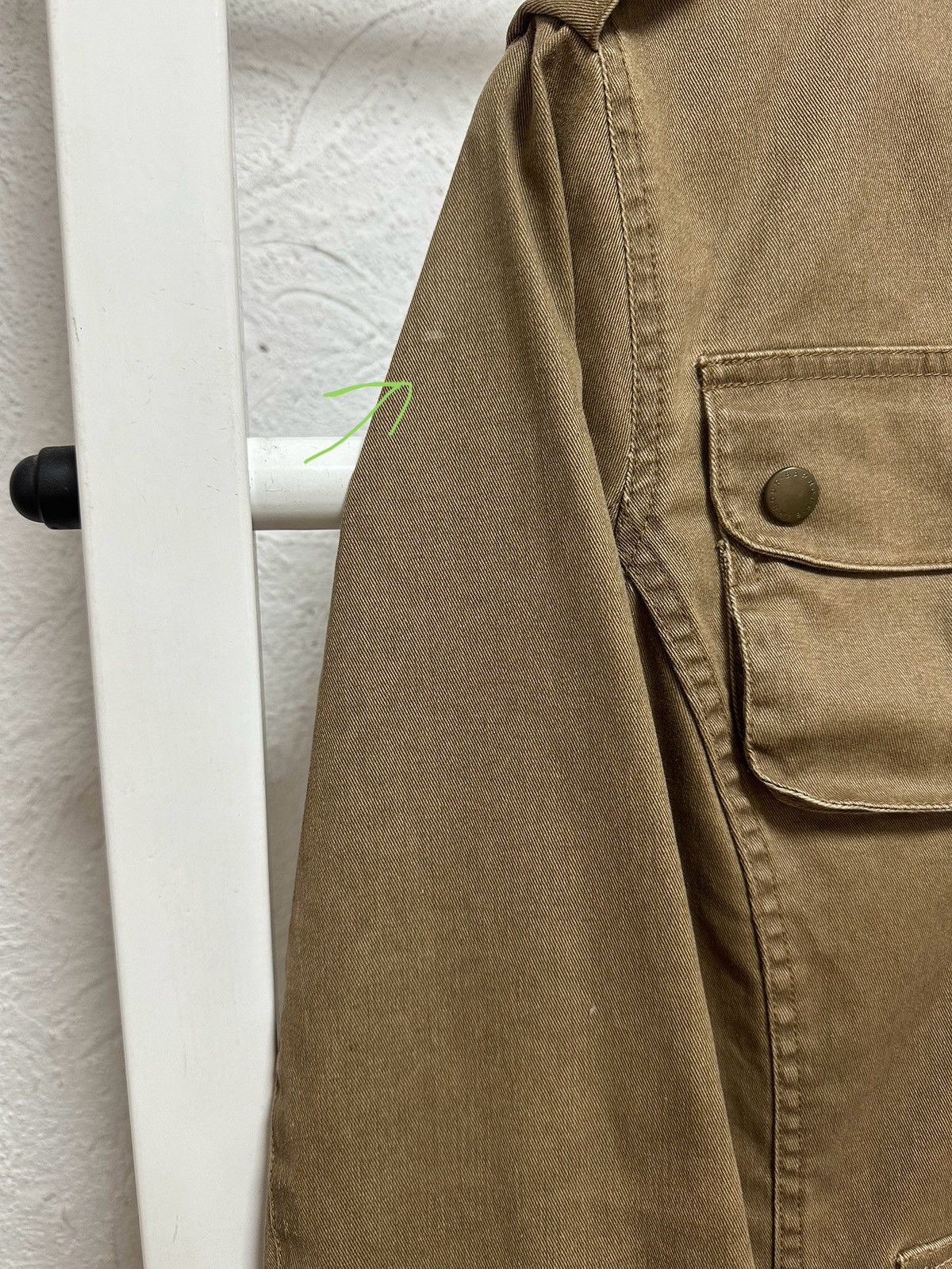 Barbour Barbour International Women’s Khaki Jacket Size M Size M / US 6-8 / IT 42-44 - 6 Thumbnail