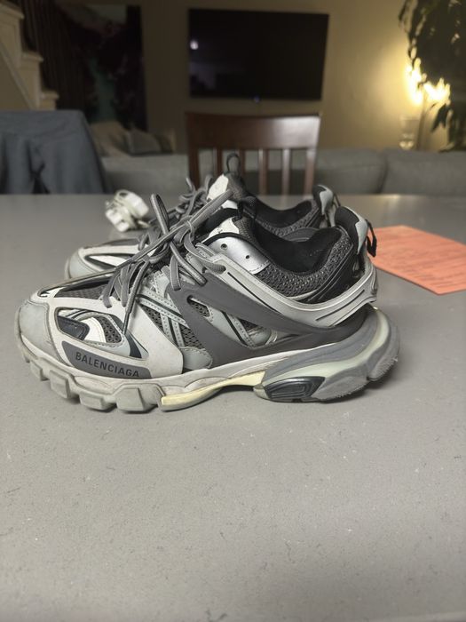 Balenciaga Balenciaga Track LED GREY/BLACK/WHITE | Grailed