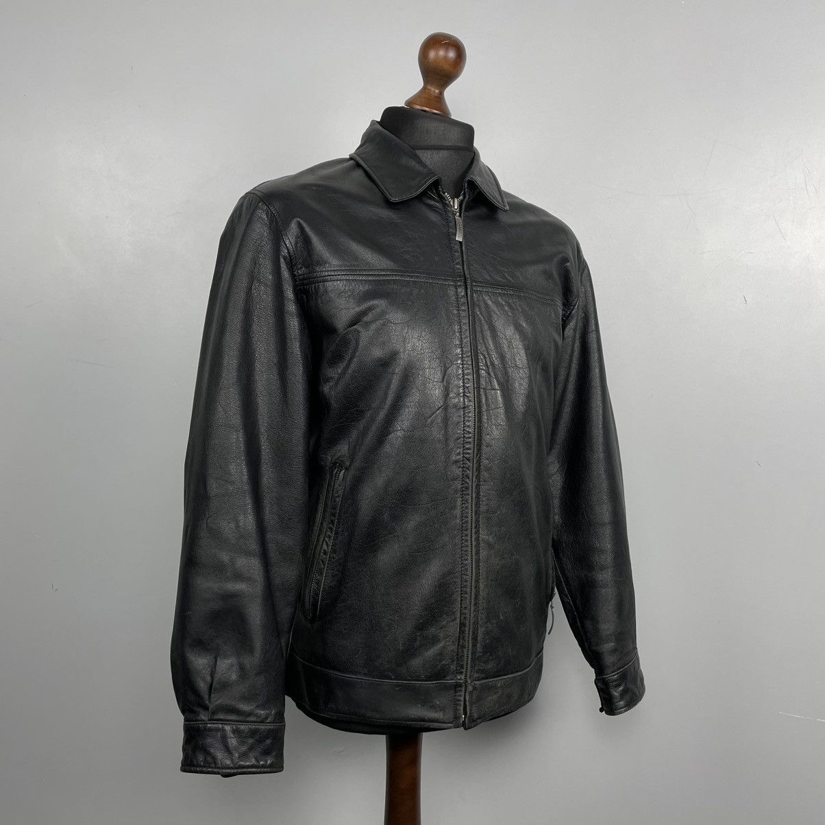 Genuine Leather Vintage Avantgarde Leather Moto jacket Y2k Size US M / EU 48-50 / 2 - 3 Thumbnail