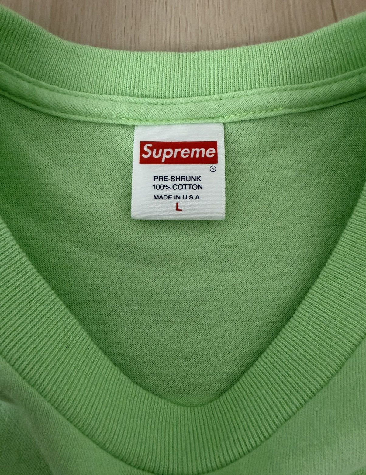 Supreme Supreme SS17 Vampirella Card Tee Light Green Size US L / EU 52-54 / 3 - 4 Thumbnail