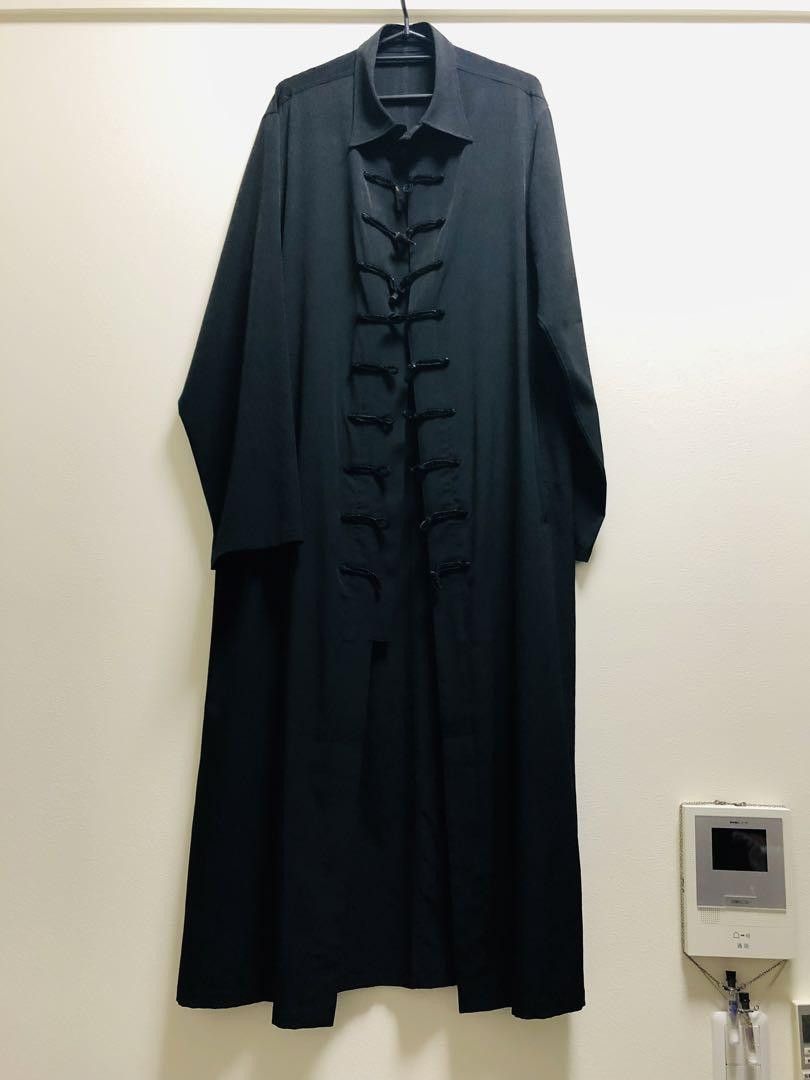 Yohji Yamamoto POUR HOMME 20ss LONG BLOUSE WITH CHINA BUTTONS Size US S / EU 44-46 / 1 - 1 Thumbnail