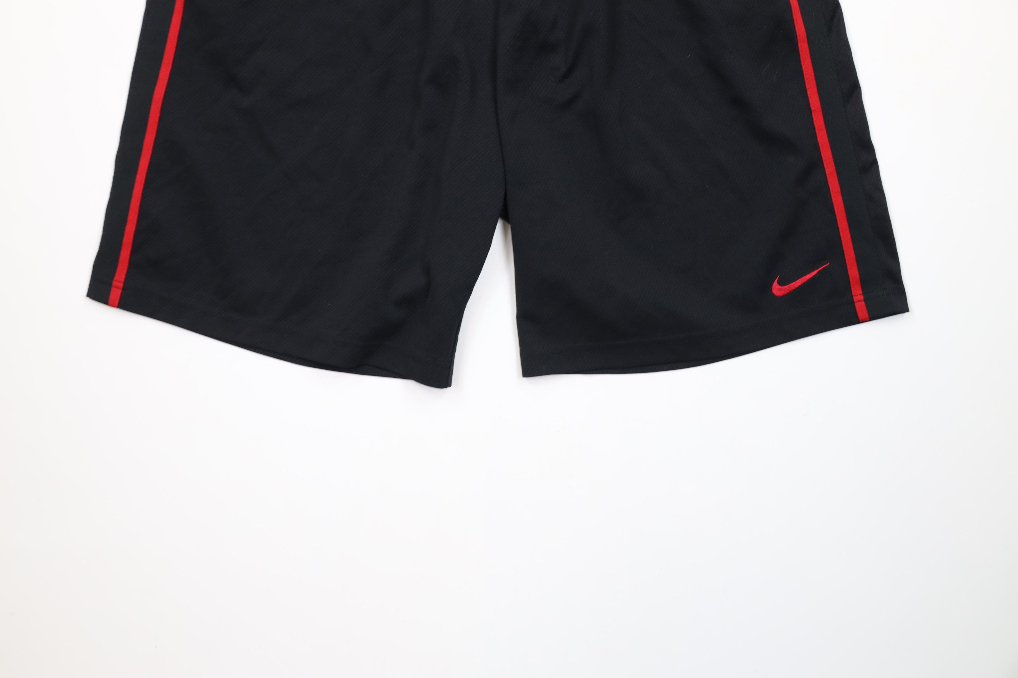 Nike × Vintage Vintage Y2K Nike Scott Mini Swoosh Above Knee Shorts Black Size US 34 / EU 50 - 4 Thumbnail