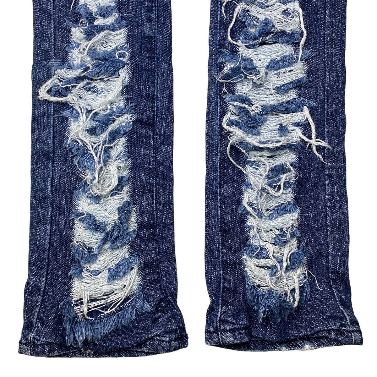 Hysteric Glamour × If Six Was Nine × Japanese Brand 2000's Ghost of Harlem Distressed Slim Jeans Size US 28 / EU 44 - 4 Thumbnail