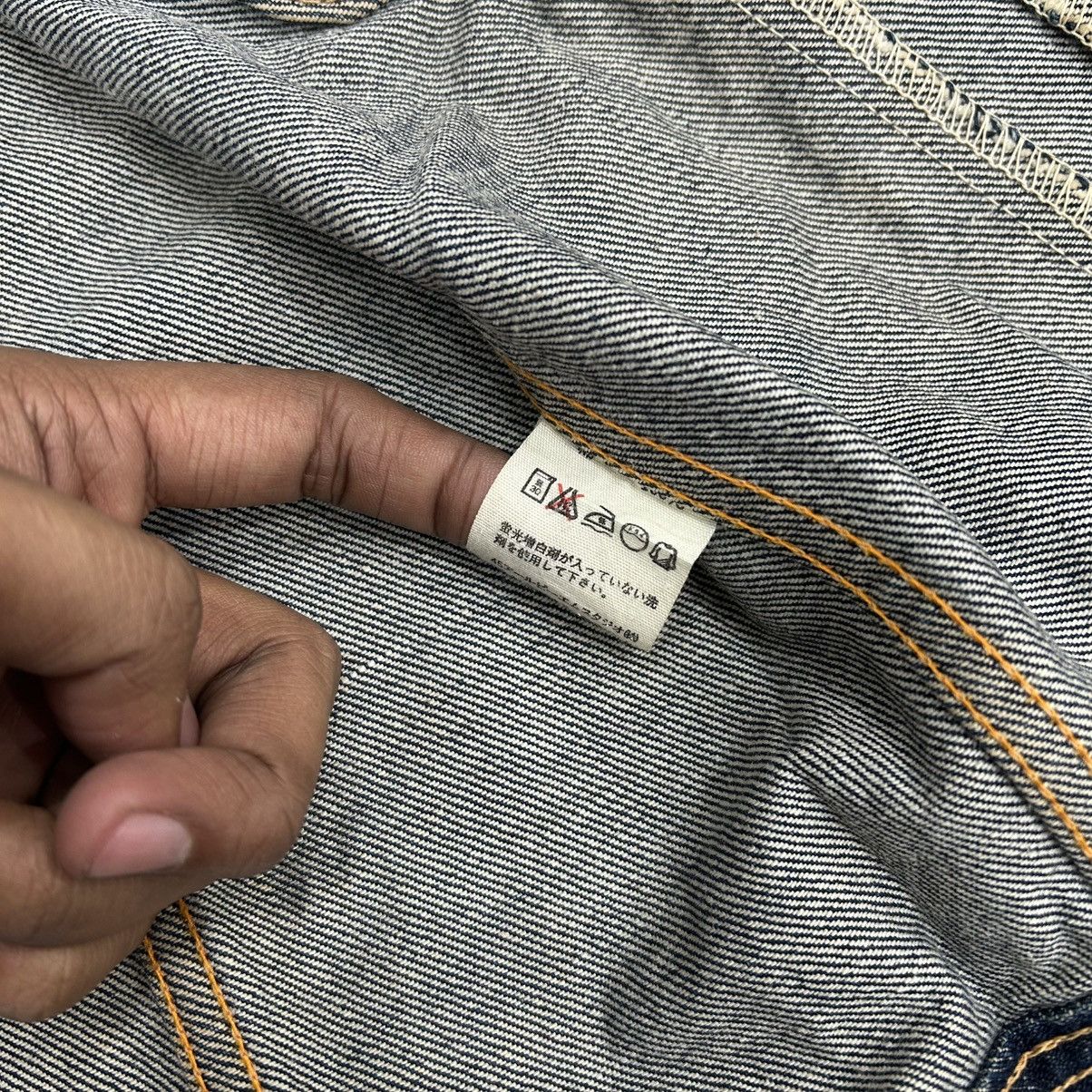 45rpm Vintage 90s Trucker Denim Faded 45Rpm Size US XS / EU 42 / 0 - 7 Thumbnail