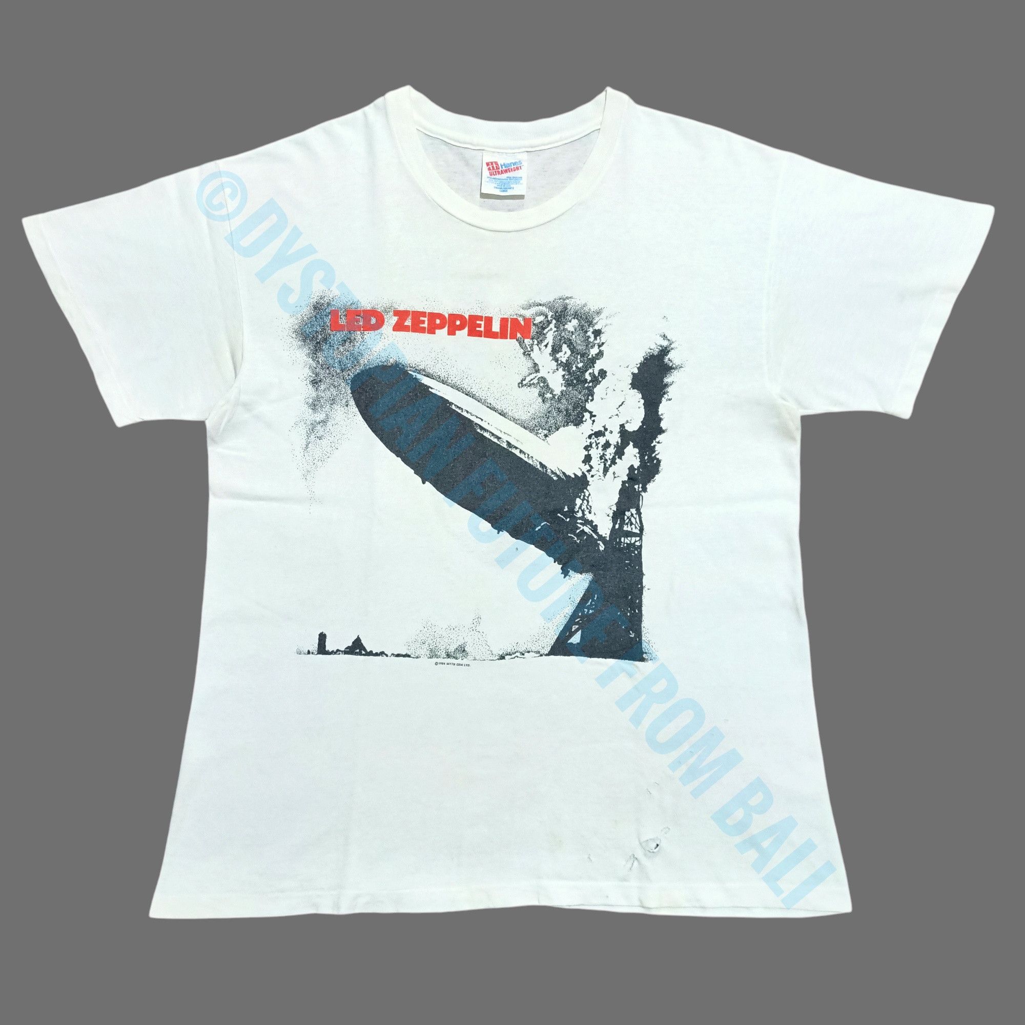 Led Zeppelin Vintage 1984 Led Zeppelin Band T-shirt Size US L / EU 52-54 / 3 - 1 Thumbnail